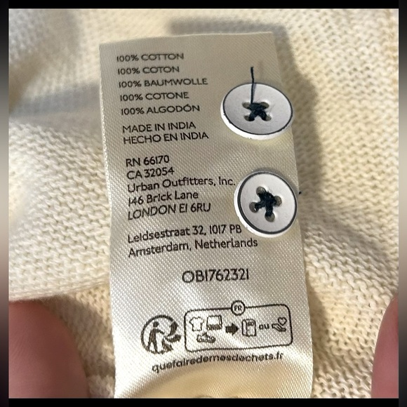 NWOT Free People - We the Free Taylor Henley Small - Picture 9 of 10